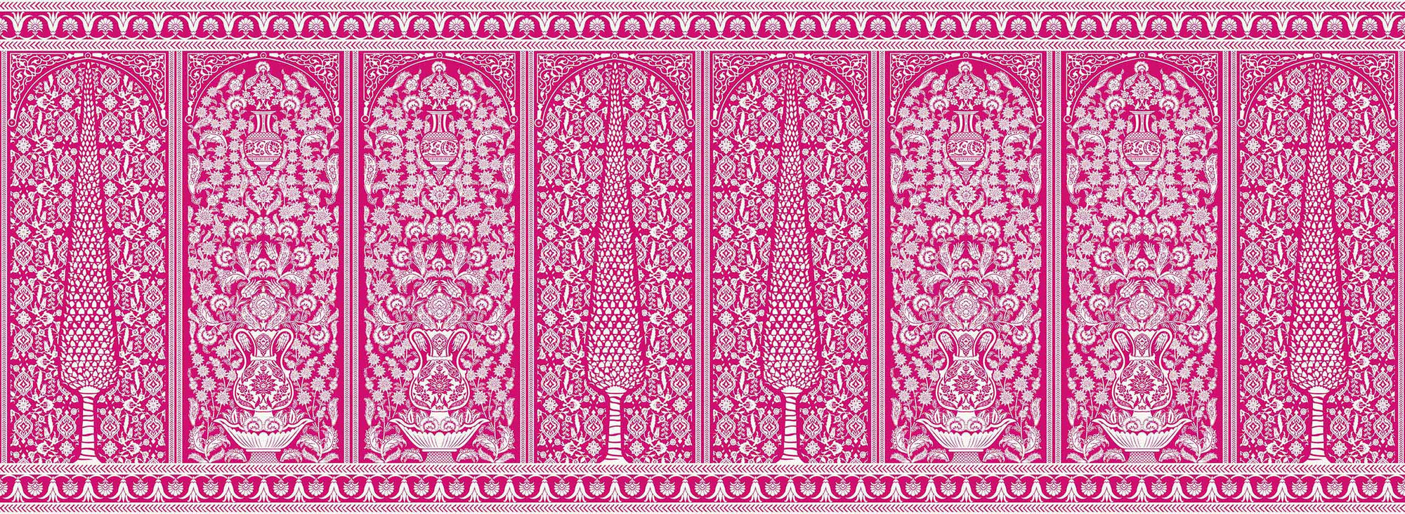Isfahaan | Gauze | Fuschia