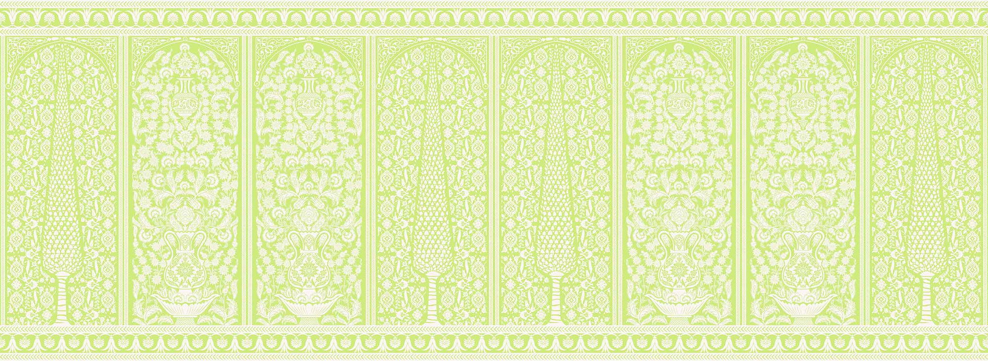 Isfahaan | Gauze | Lime