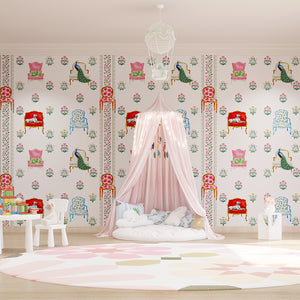 BAAGEECHA | LAWN | BLUSH | WALLPAPER | NEW IN