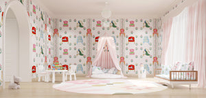 BAAGEECHA | LAWN | BLUSH | WALLPAPER | NEW IN