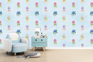 BOW TIE | LAWN | INK | WALLPAPER