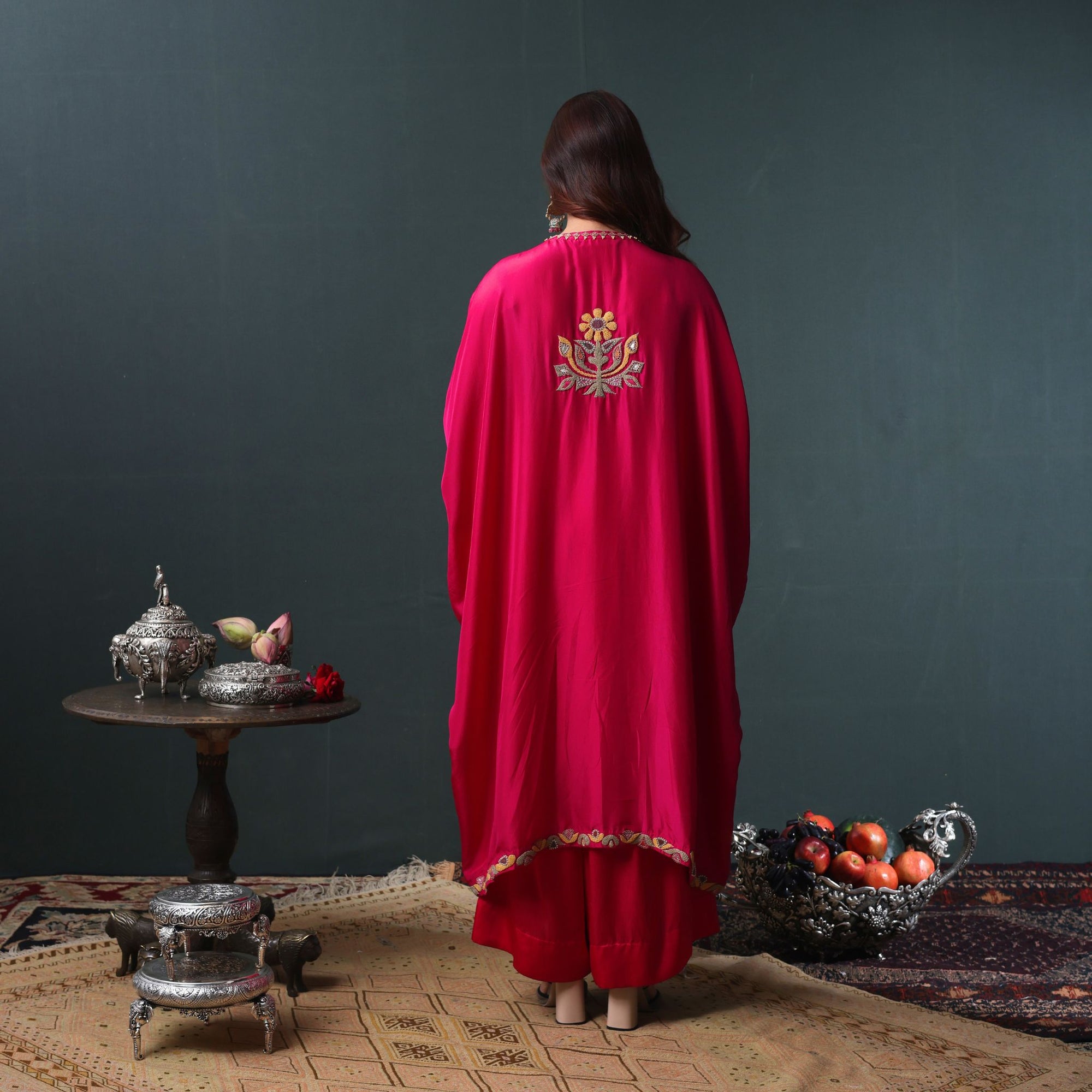 TRISHULA Kaftan With Pant Set