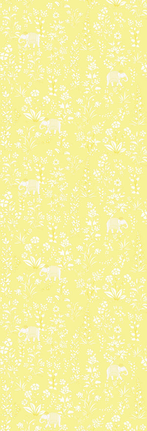 Bahaar | Gauze | Lemon | Wallpaper