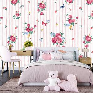 JARDIN | LAWN | BLUSH | WALLPAPER