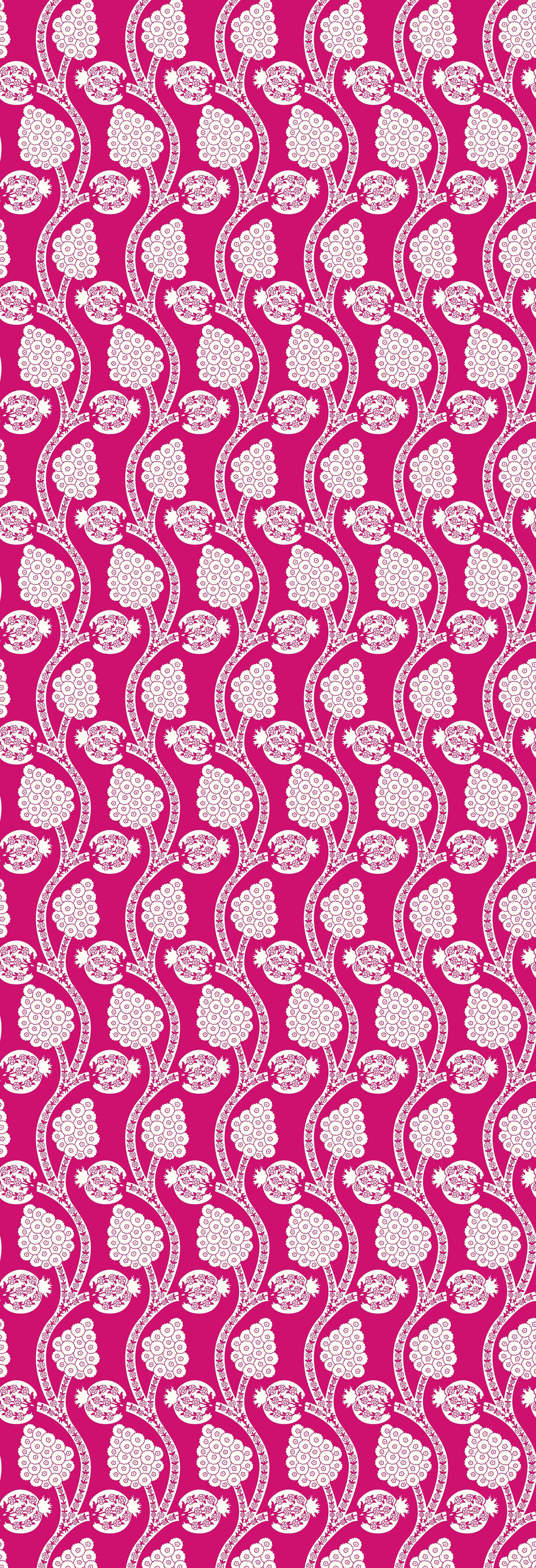 Angoori | Gauze | Fuschia