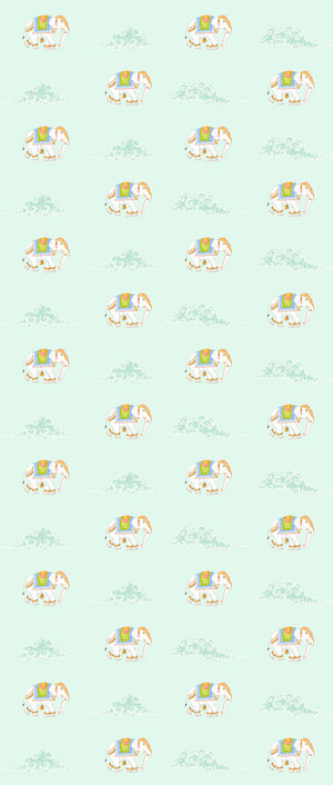 DÉJÀ VU | LAWN | MINT | WALLPAPER