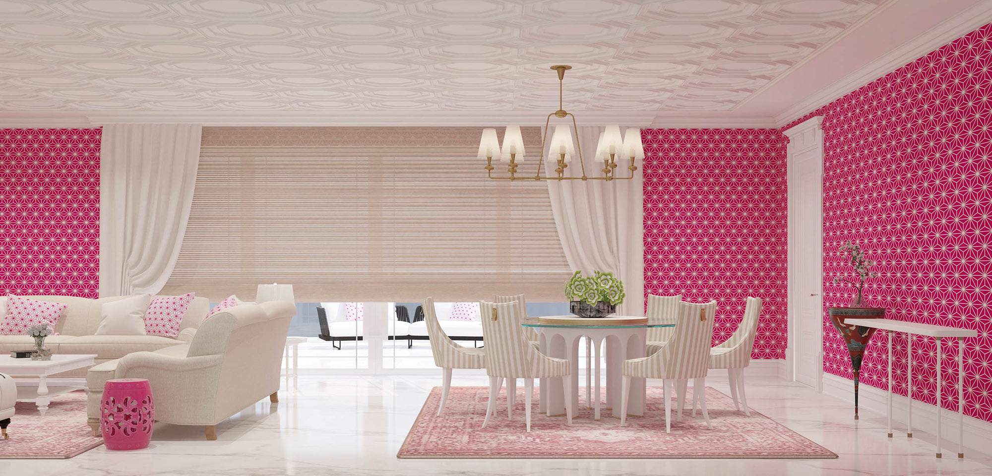 Tara | Gauze | Fuschia