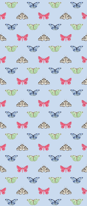 PAPILLON | LAWN | INK | WALLPAPER