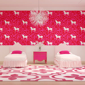 RUSTAM | LAWN | BLUSH | WALLPAPER | NEW IN