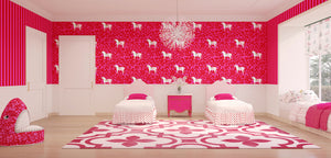 RUSTAM | LAWN | BLUSH | WALLPAPER | NEW IN