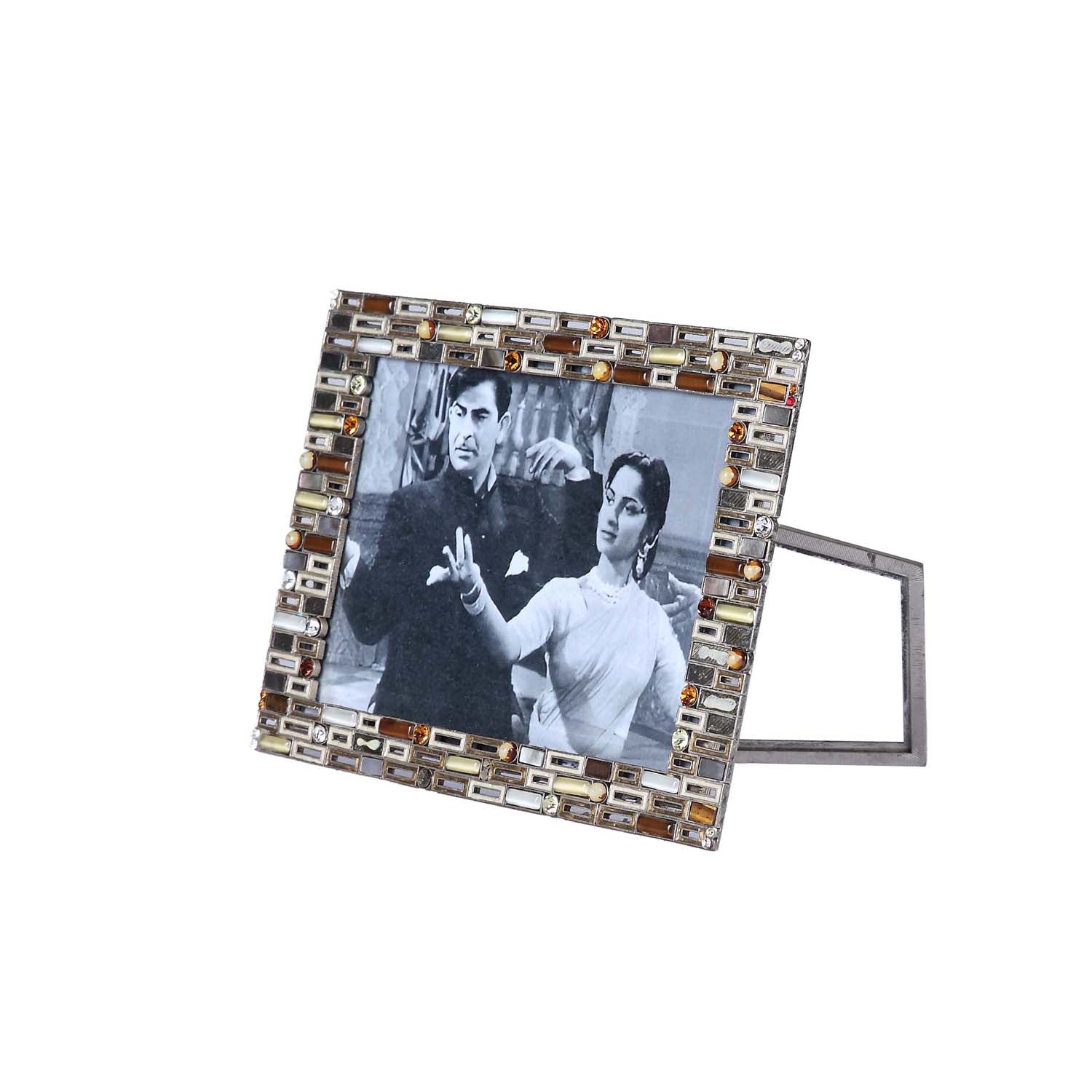 Deco Swarovski Crystals Photo Frame - Medium