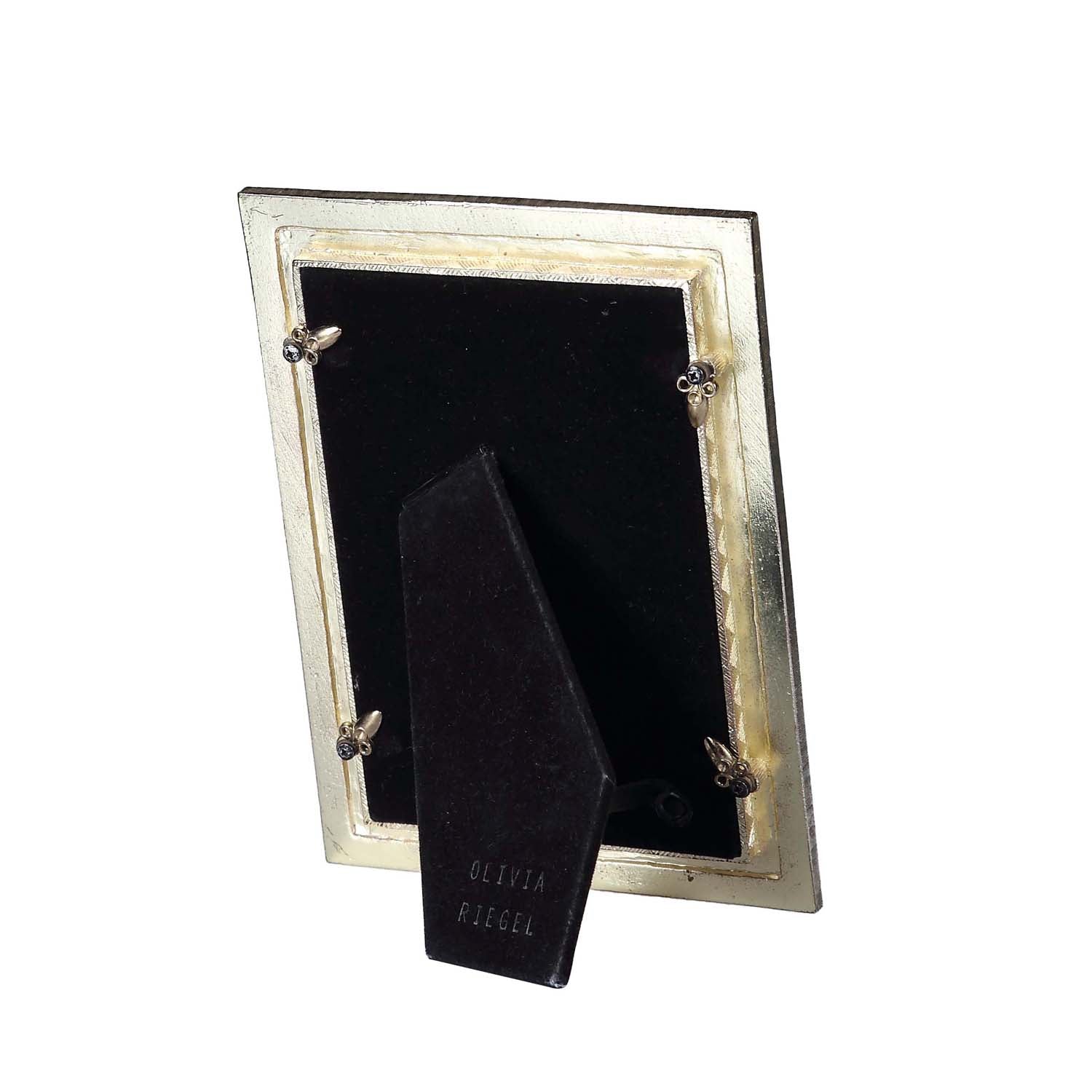 Derby Gold Beveled Glass Photo Frame - Medium