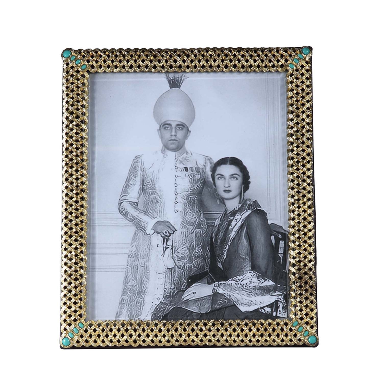 Braid Gold Photo Frame - Large