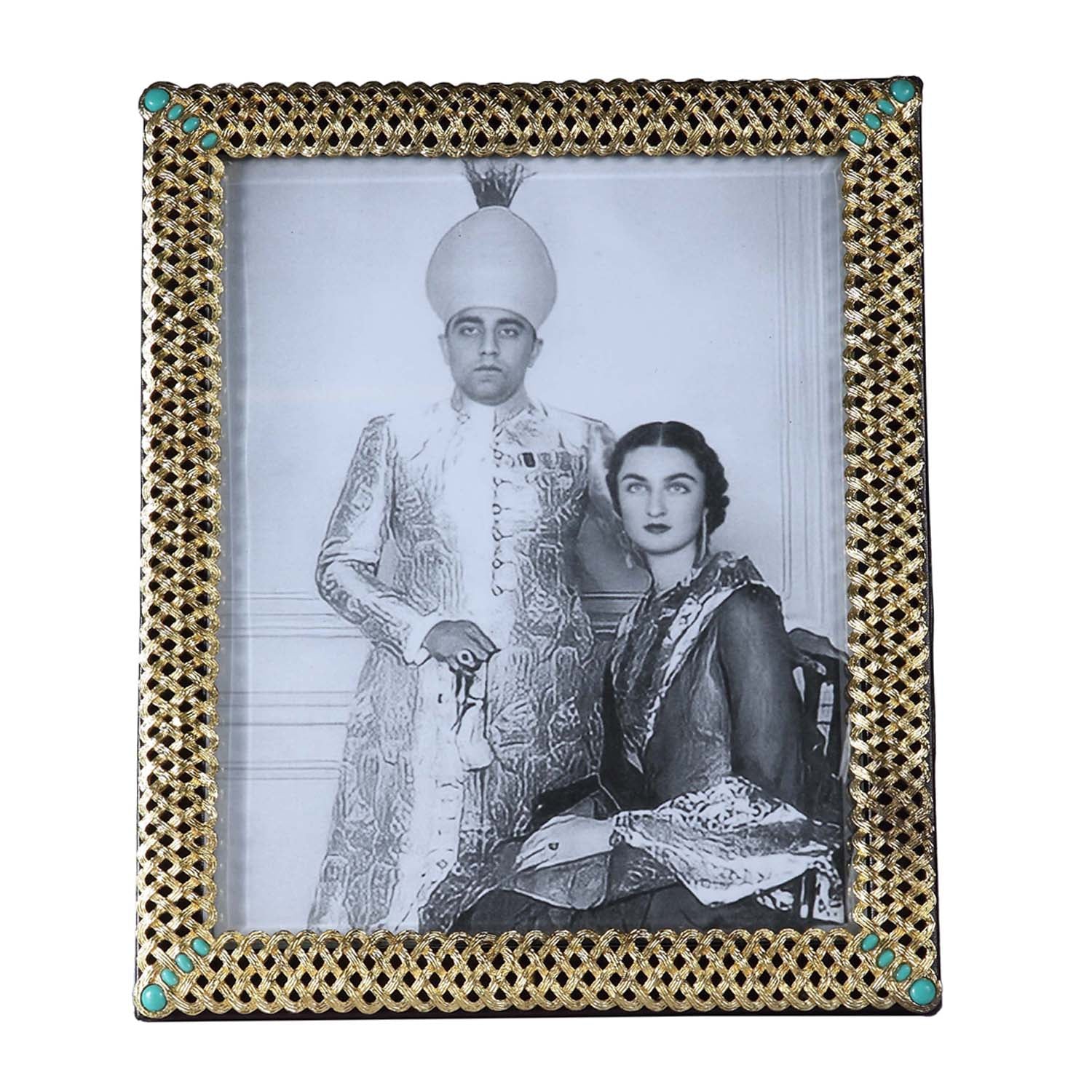 Braid Gold Photo Frame - Extra Large