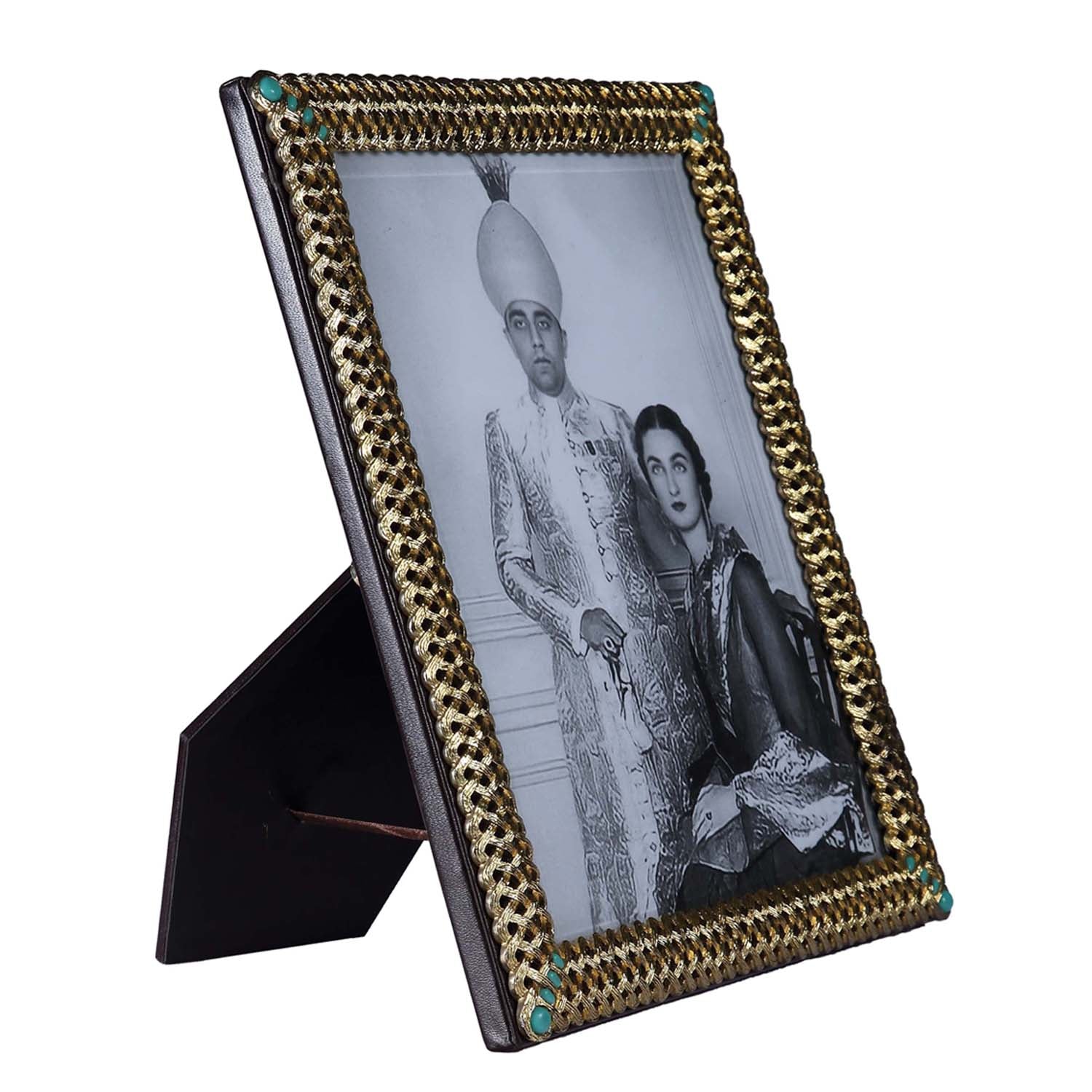 Braid Gold Photo Frame - Extra Large