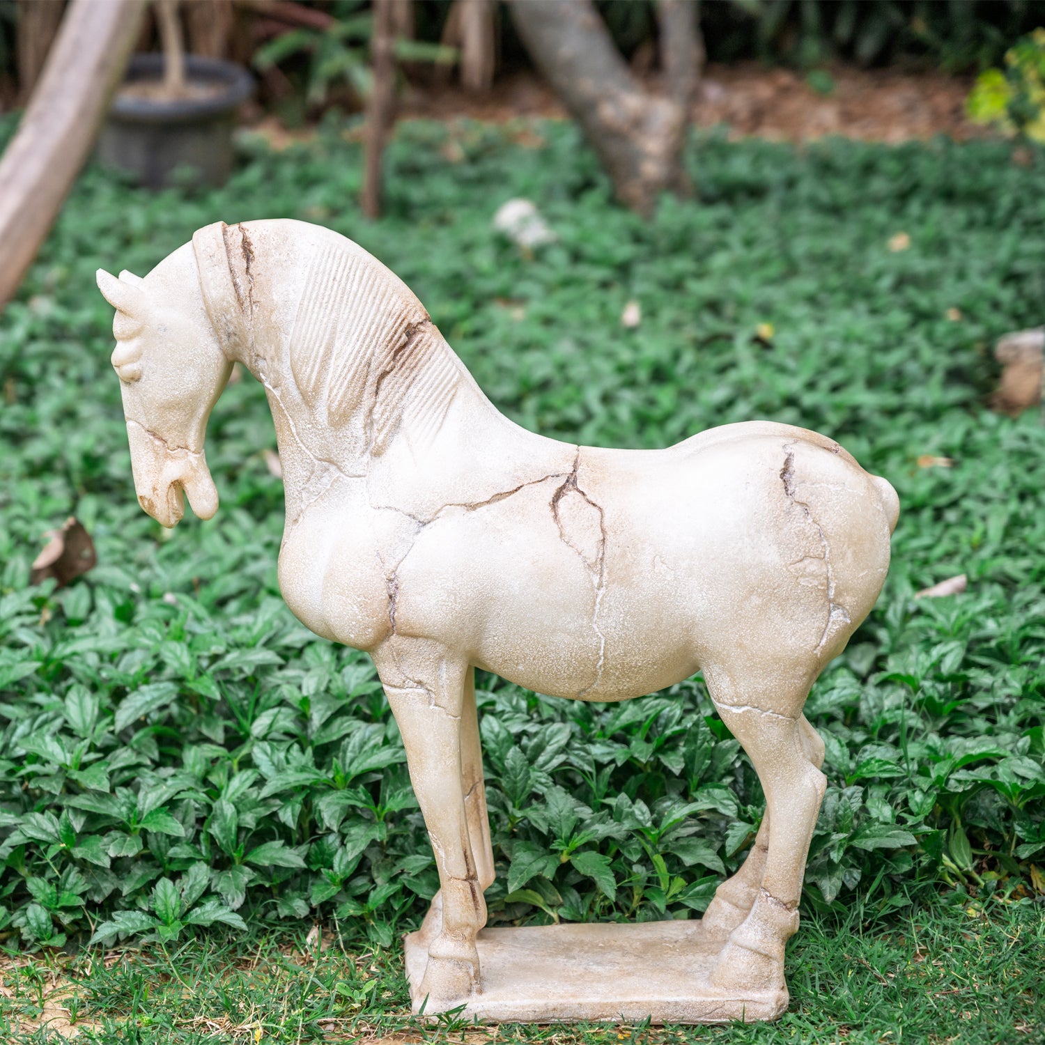 Troy Horse Sculpture