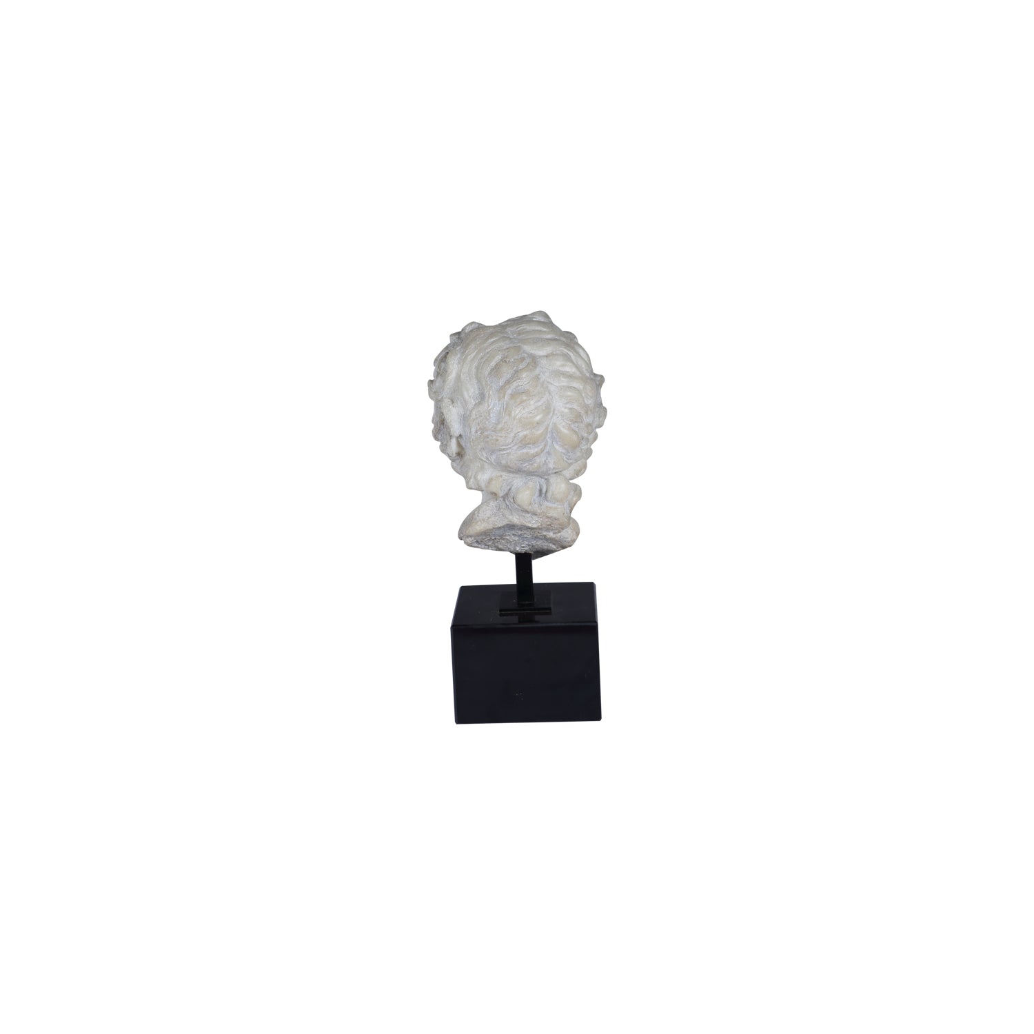 GREEK GODDESS 1 SCULPTURE W/STONE BASE