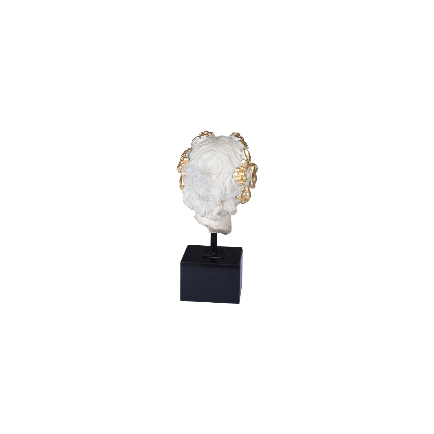GREEK GODDESS 2 SCULPTURE W/STONE BASE