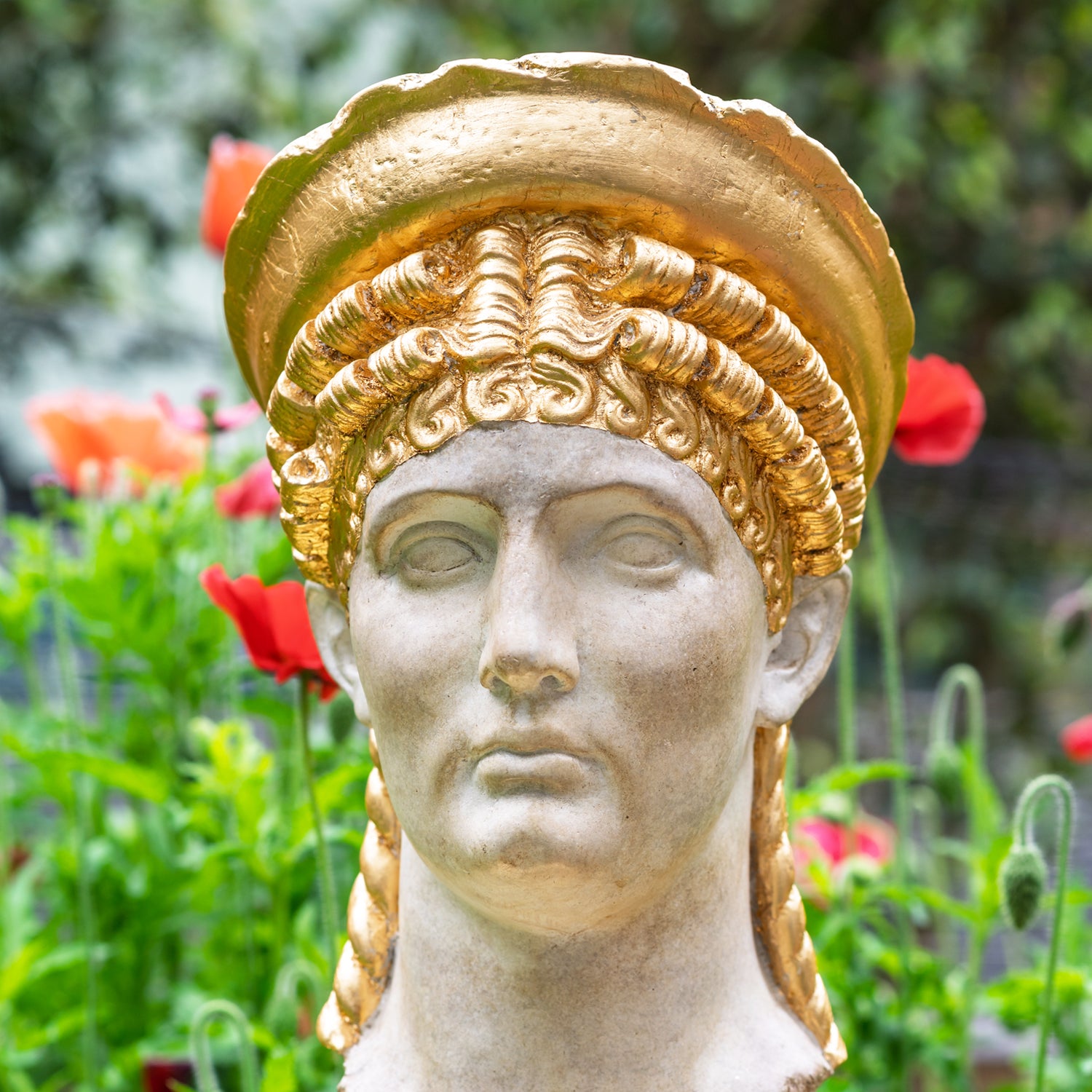 POPPEA BUST SCULPTURE ON MARBLE BASE
