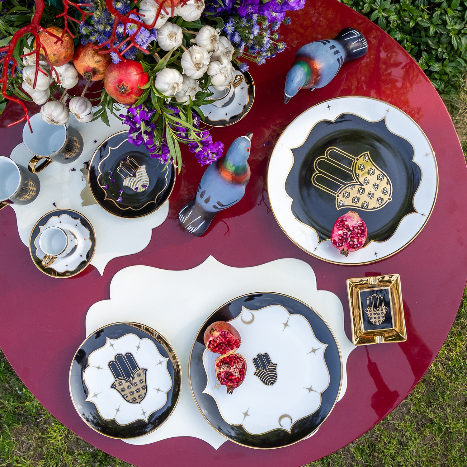 HAMZA 1 - CHARGER PLATE 04- SET OF 2