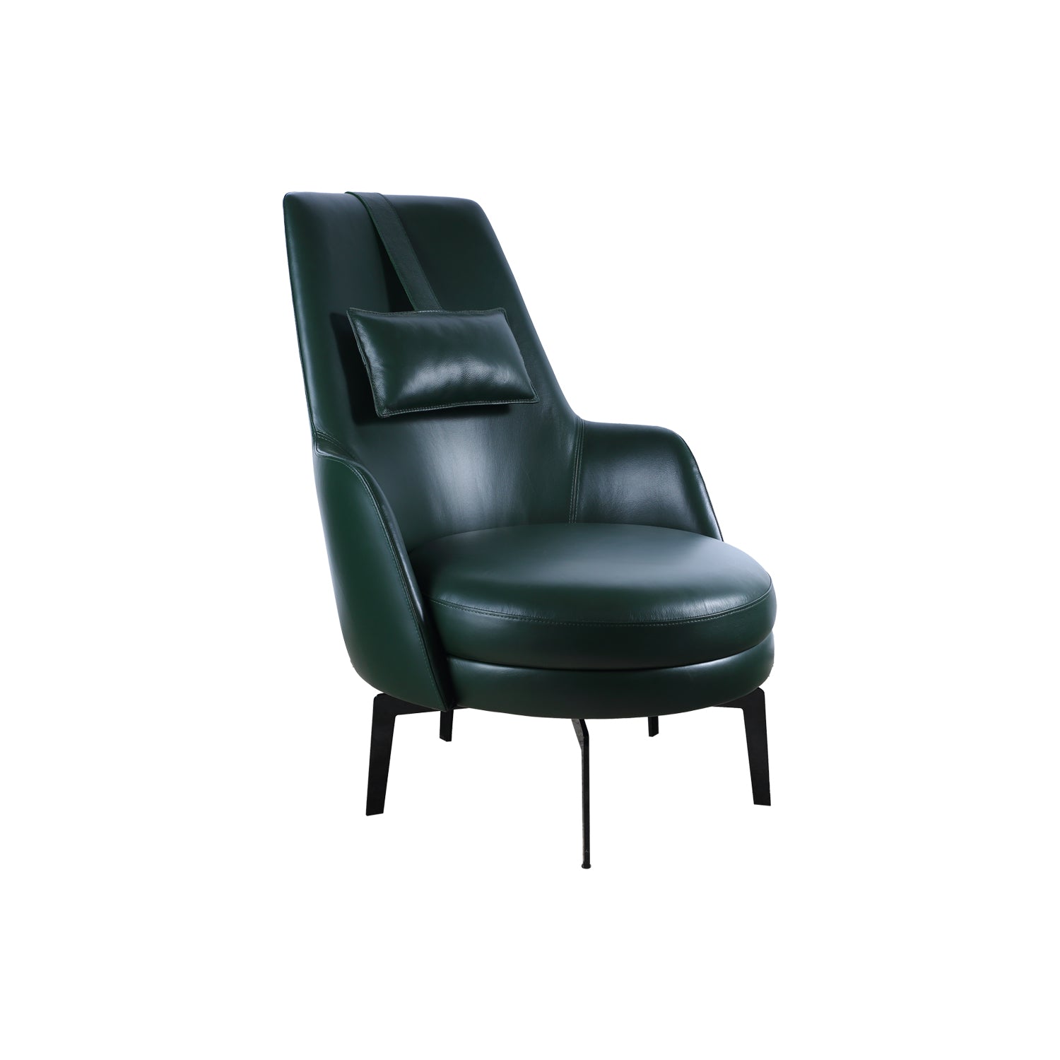 ARM CHAIR WITH OTTOMAN SET OF 2