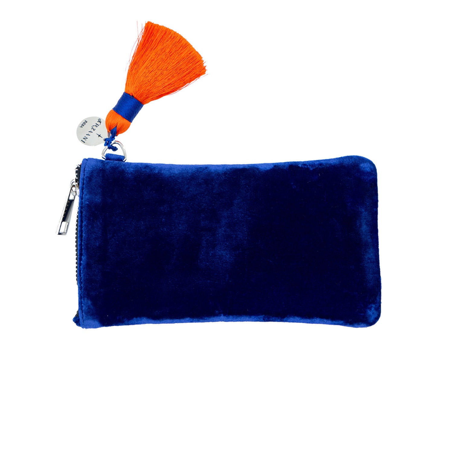 EMBROIDERED POCHETTE 02- SAPPHIRE