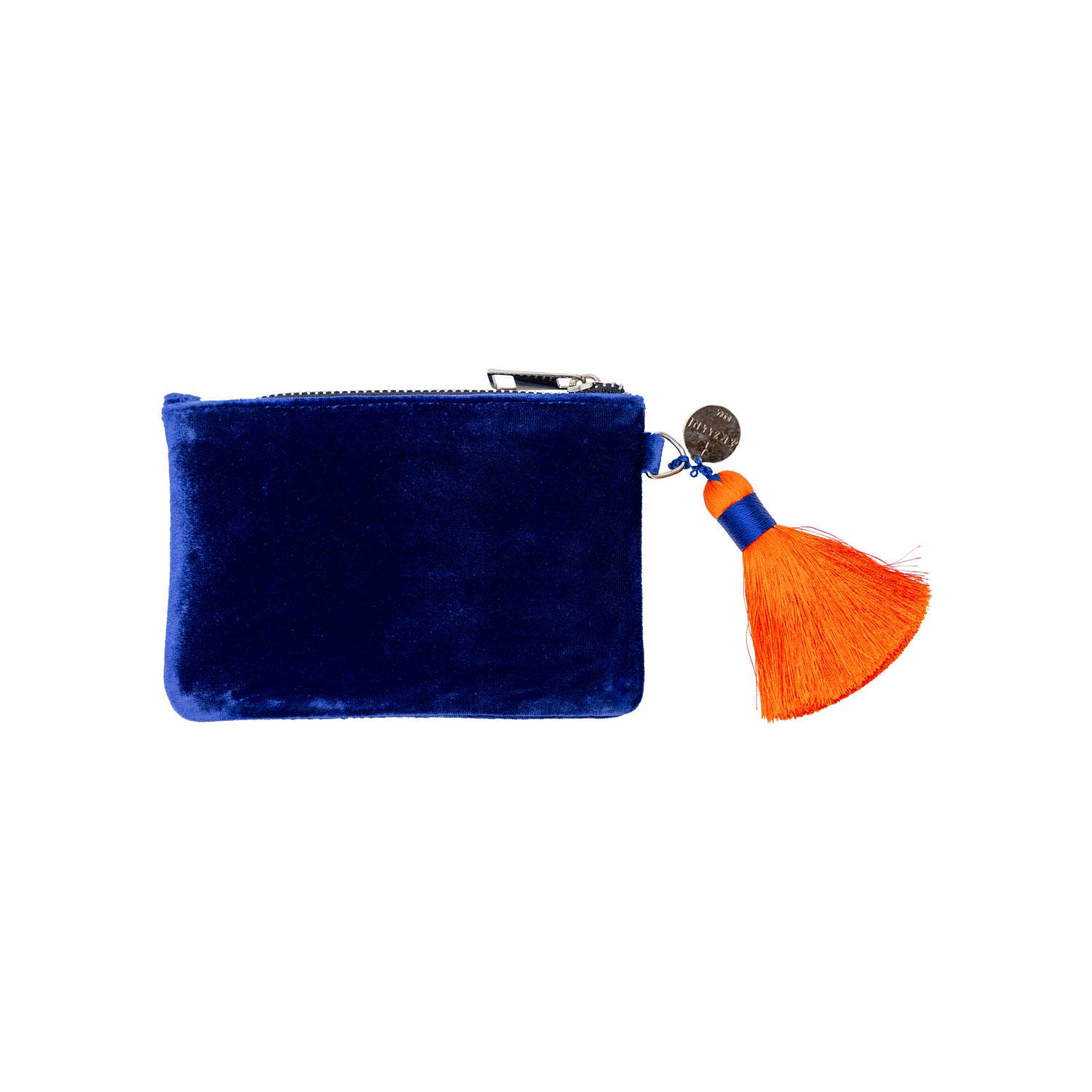 EMBROIDERED POCHETTE - SAPPHIRE