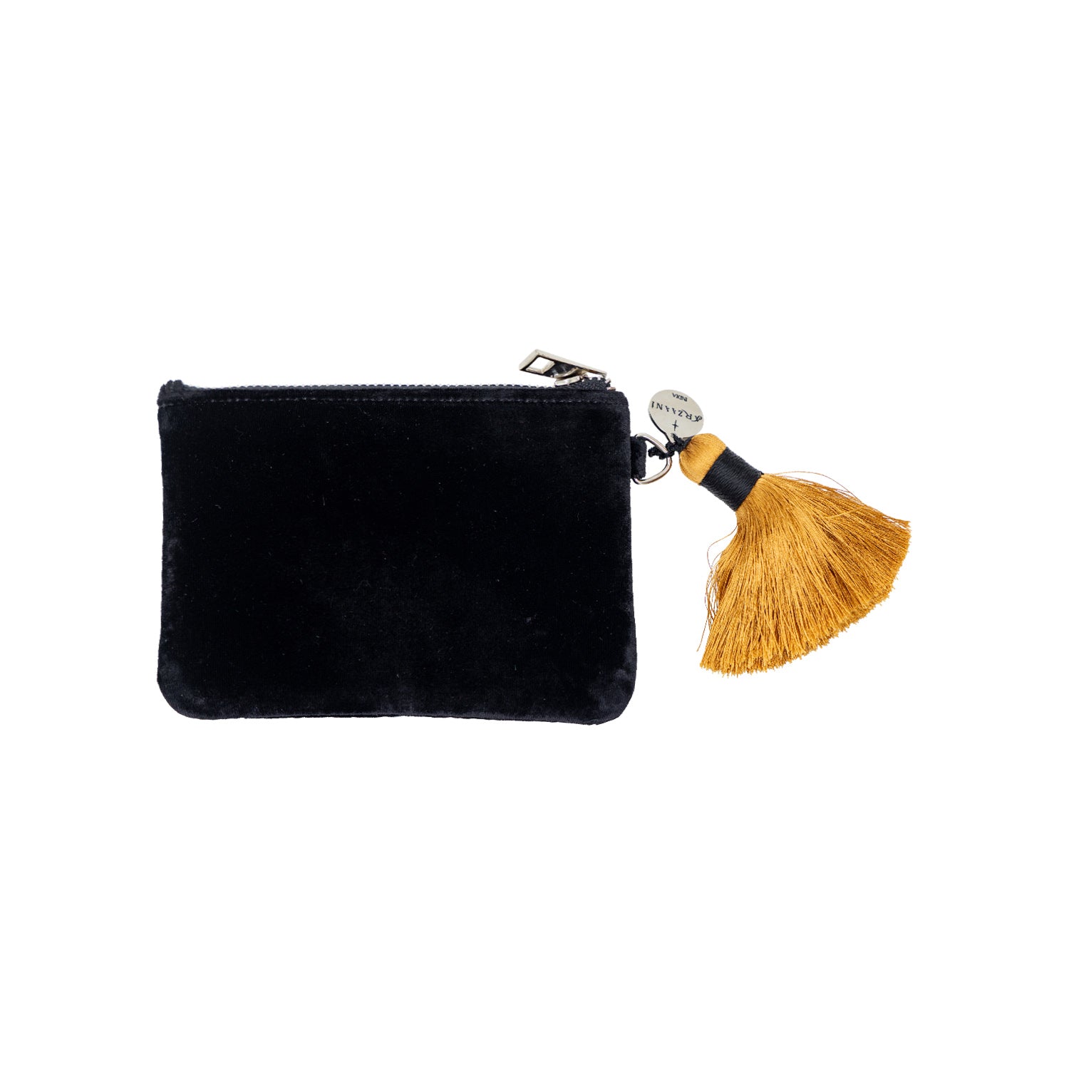 EMBROIDERED POCHETTE - NOIR