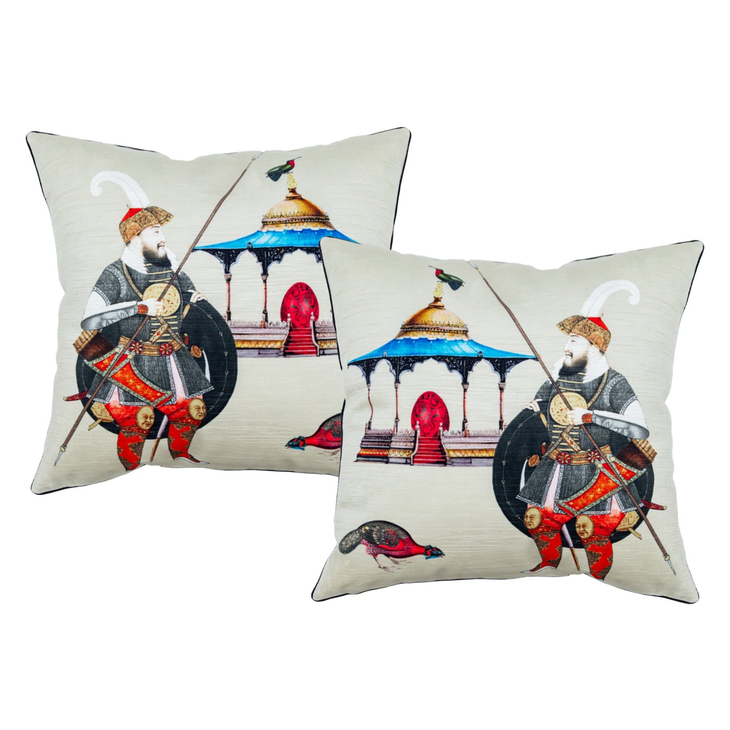 FARHAAD - PRINTED CUSHION - SET OF 2