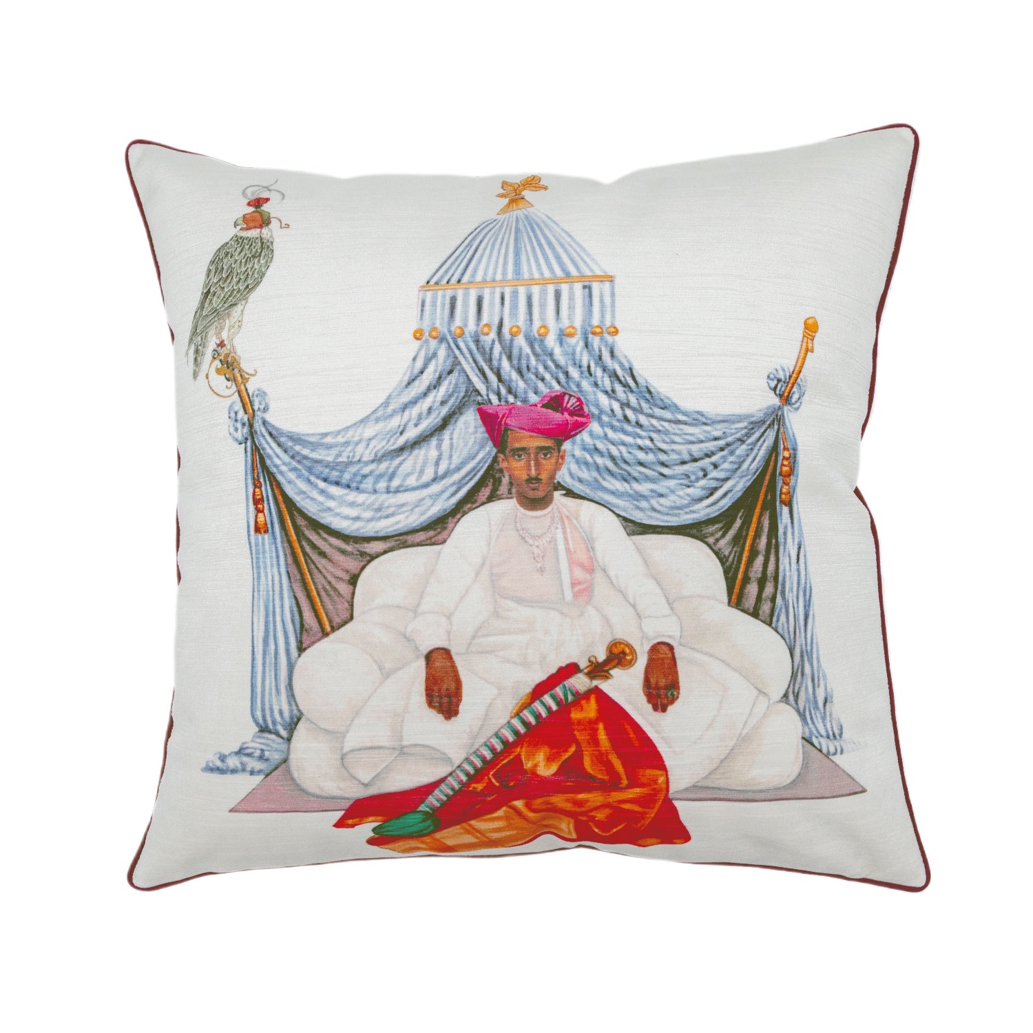 MAHARAJA - PRINTED CUSHION - SET OF 2