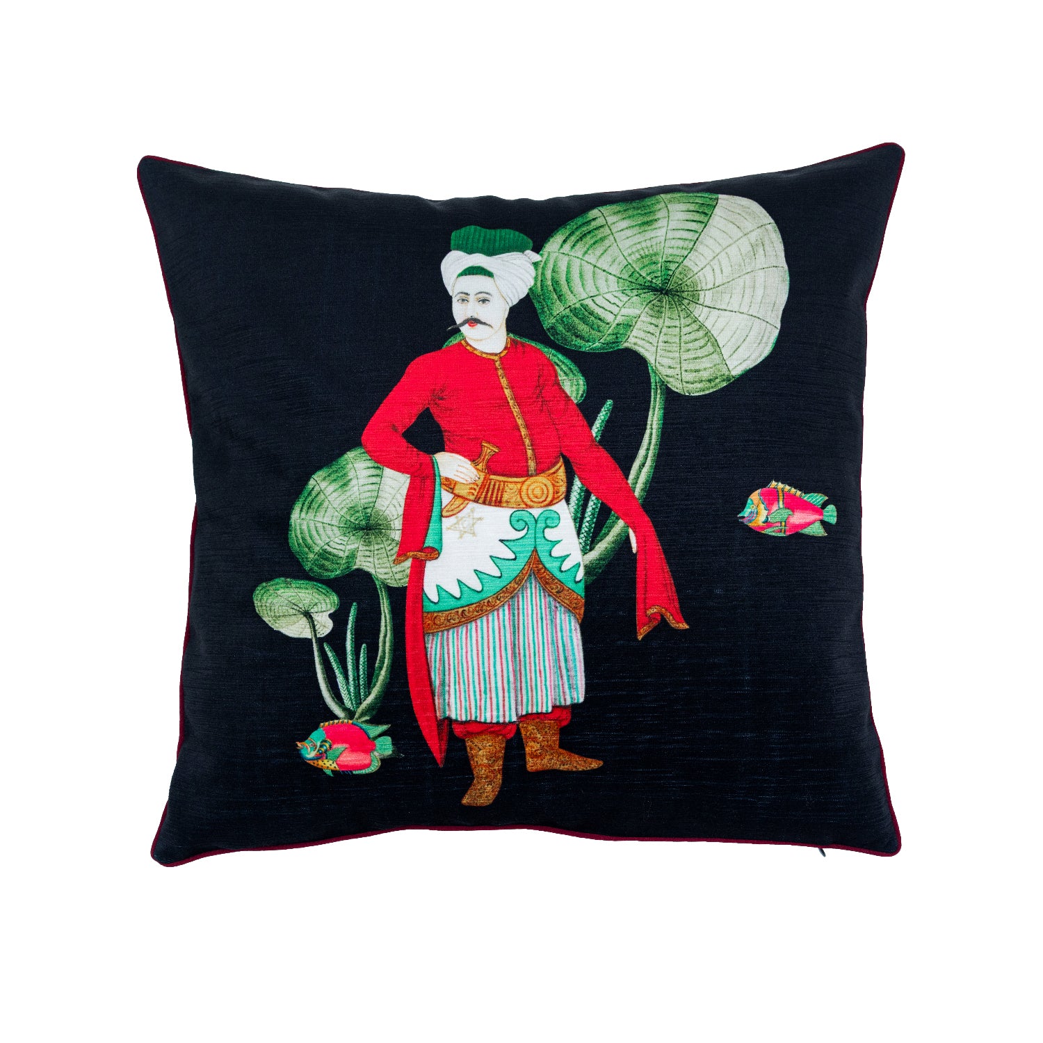 MUSAFIR 1- PRINTED CUSHION - SET OF 2