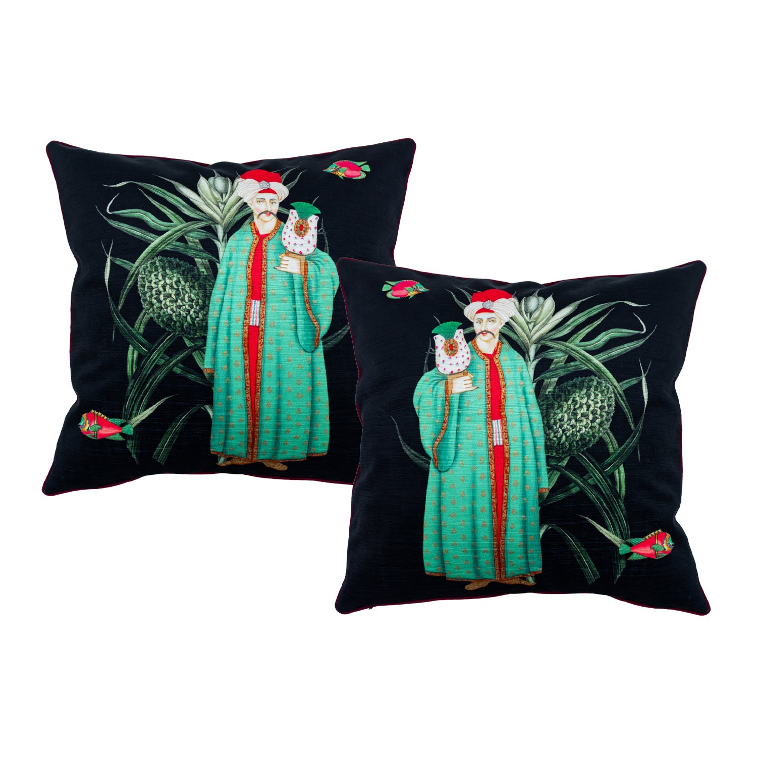 MUSAFIR 2- PRINTED CUSHION - SET OF 2