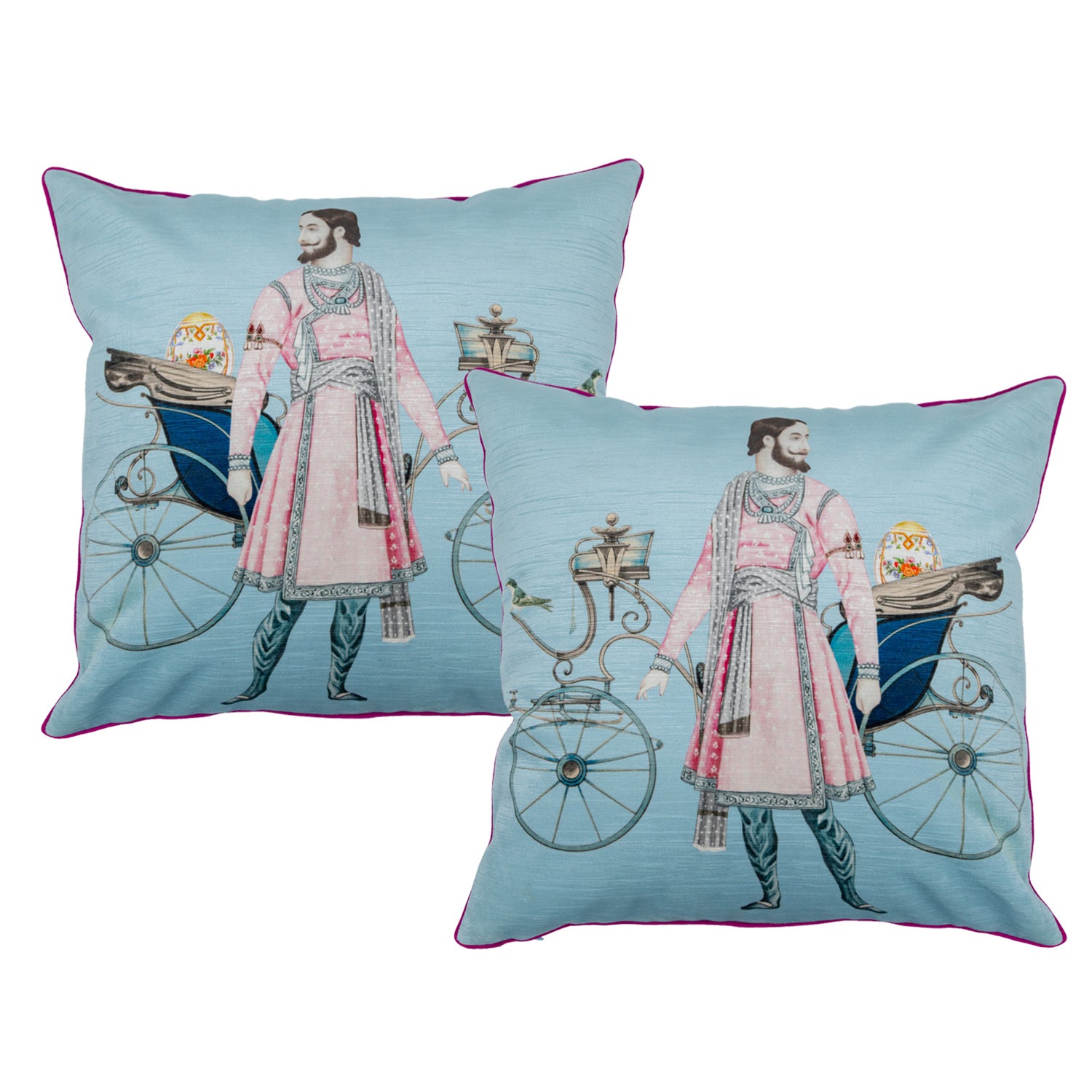 RANJHA - PRINTED CUSHION - SET OF 2