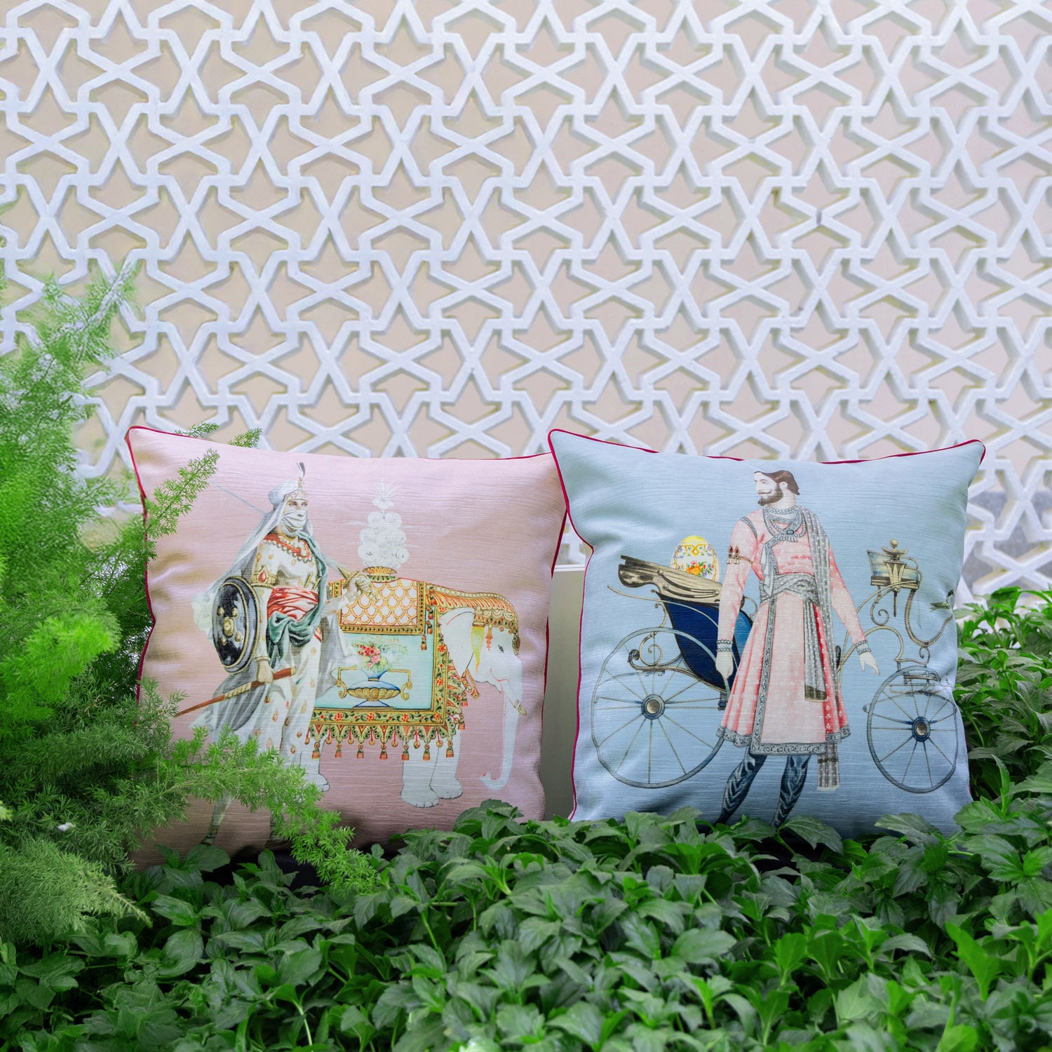 RANJHA - PRINTED CUSHION - SET OF 2