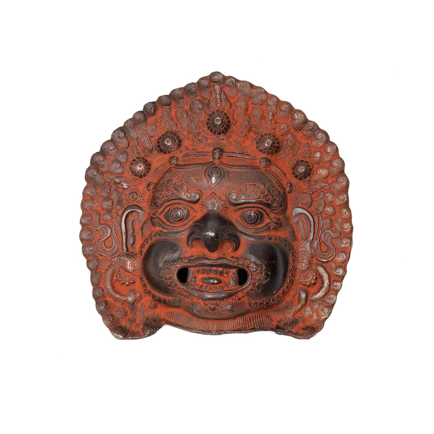 Tibetan Nazar Battu with Kaal Bhairav