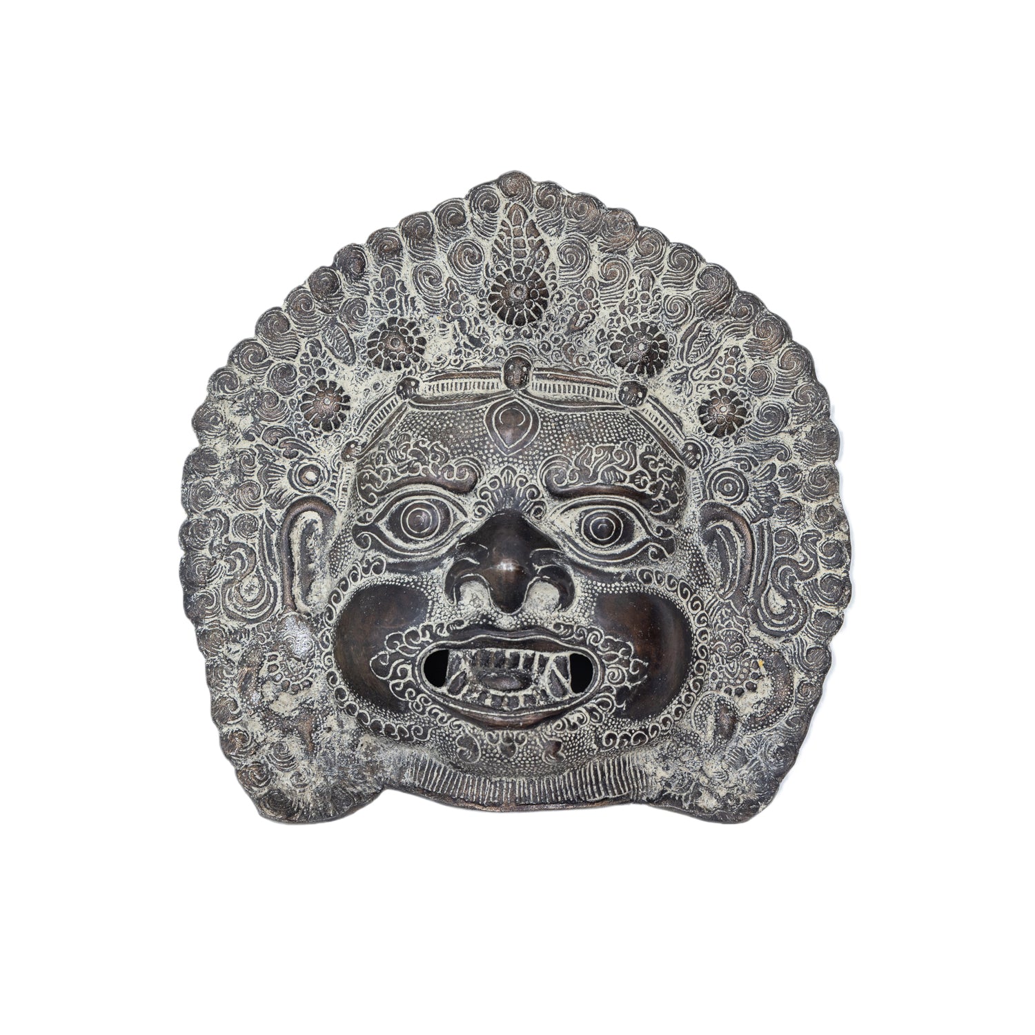 Tibetan Nazar Battu with Kaal Bhairav