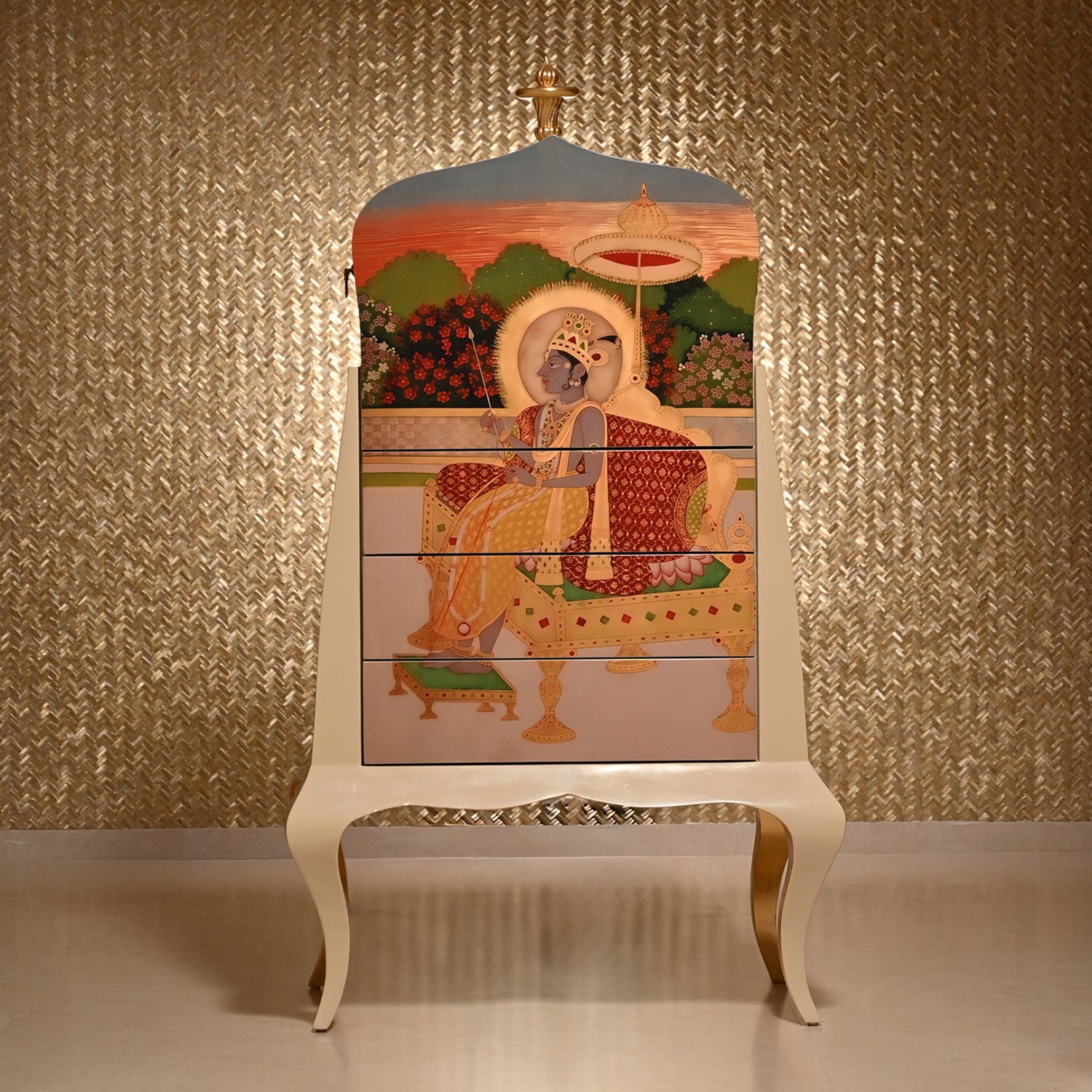 HEY BHAGWAN - KRISHNA | Casapop Art Furniture