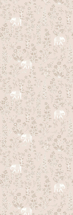 Bahaar | Gauze | Biege | Wallpaper