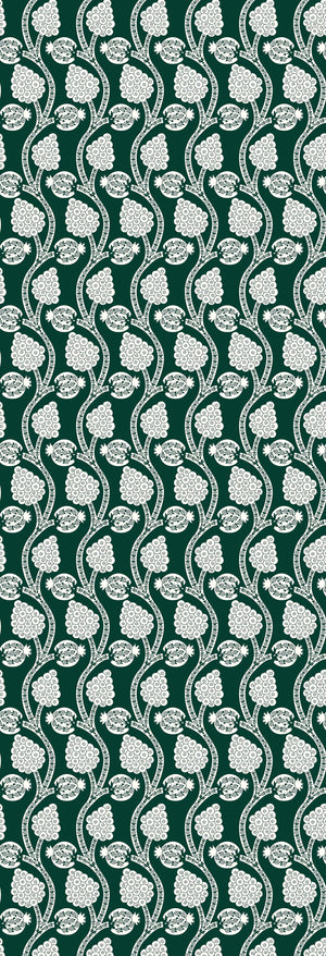 Angoori | Gauze | Green | Wallpaper