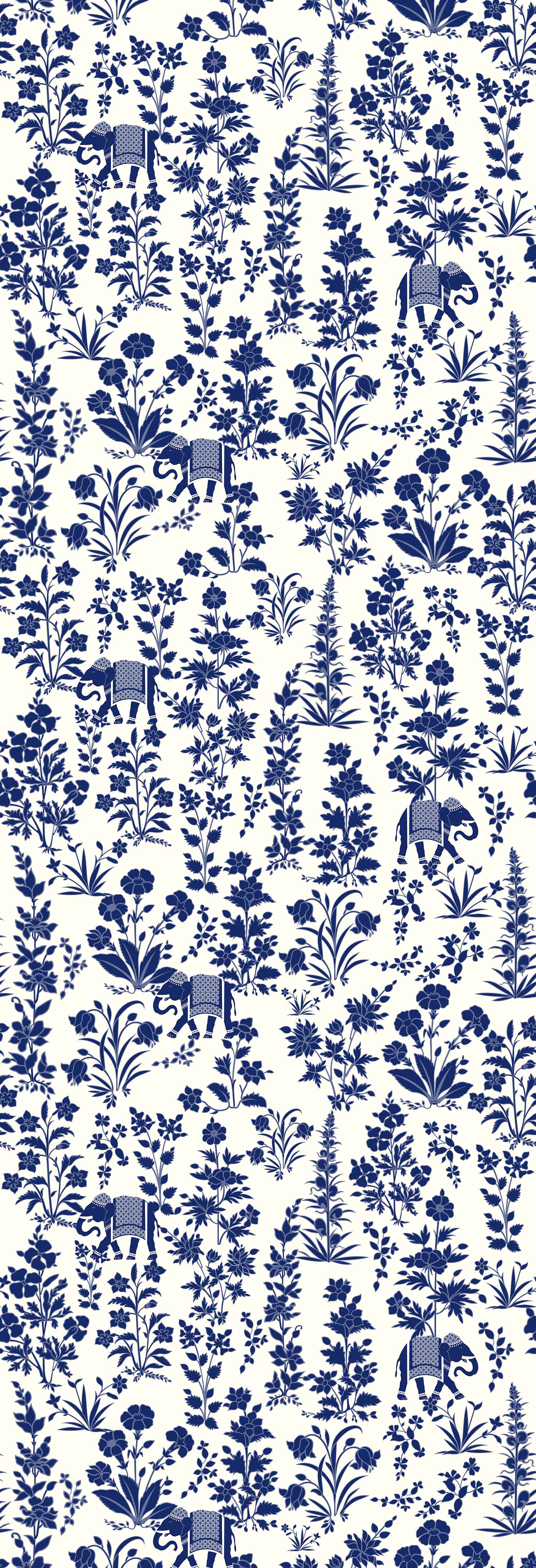 Bahaar | Gauze | Navy