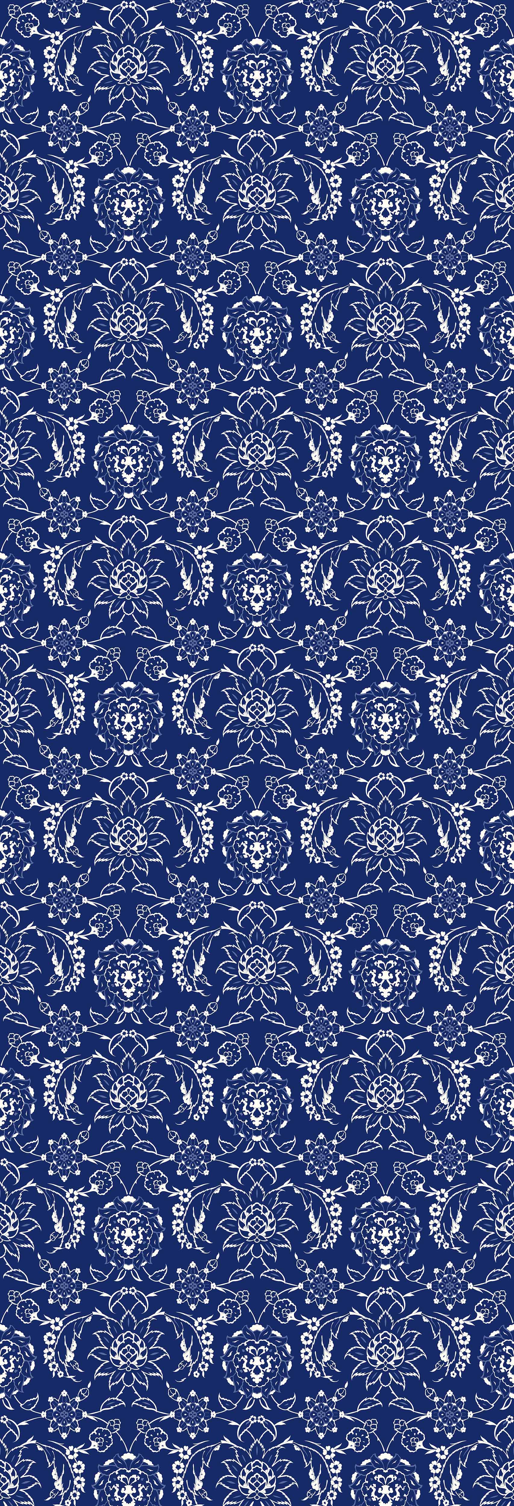 Gulnaaz | Gauze | Navy