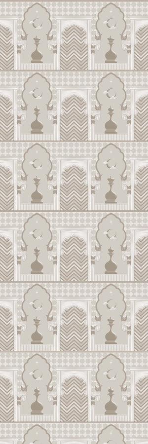 Baazi | Lustre | Sepia | Wallpaper