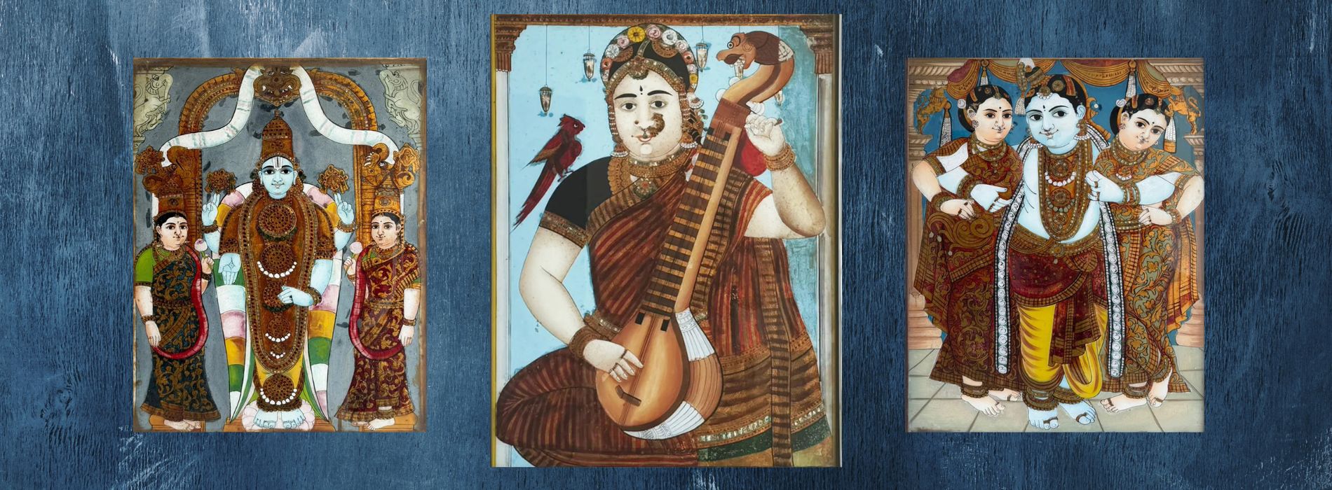 Mysore - Reverse Glass Painting