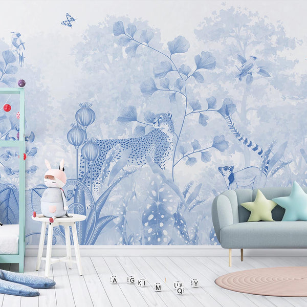 LE ZOO | LAWN | INK | WALLPAPER
