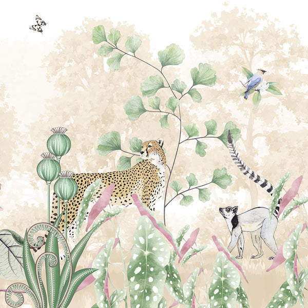 LE ZOO | LAWN | SAND | WALLPAPER