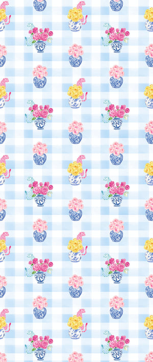 GINGER BOX | LAWN | INK | WALLPAPER