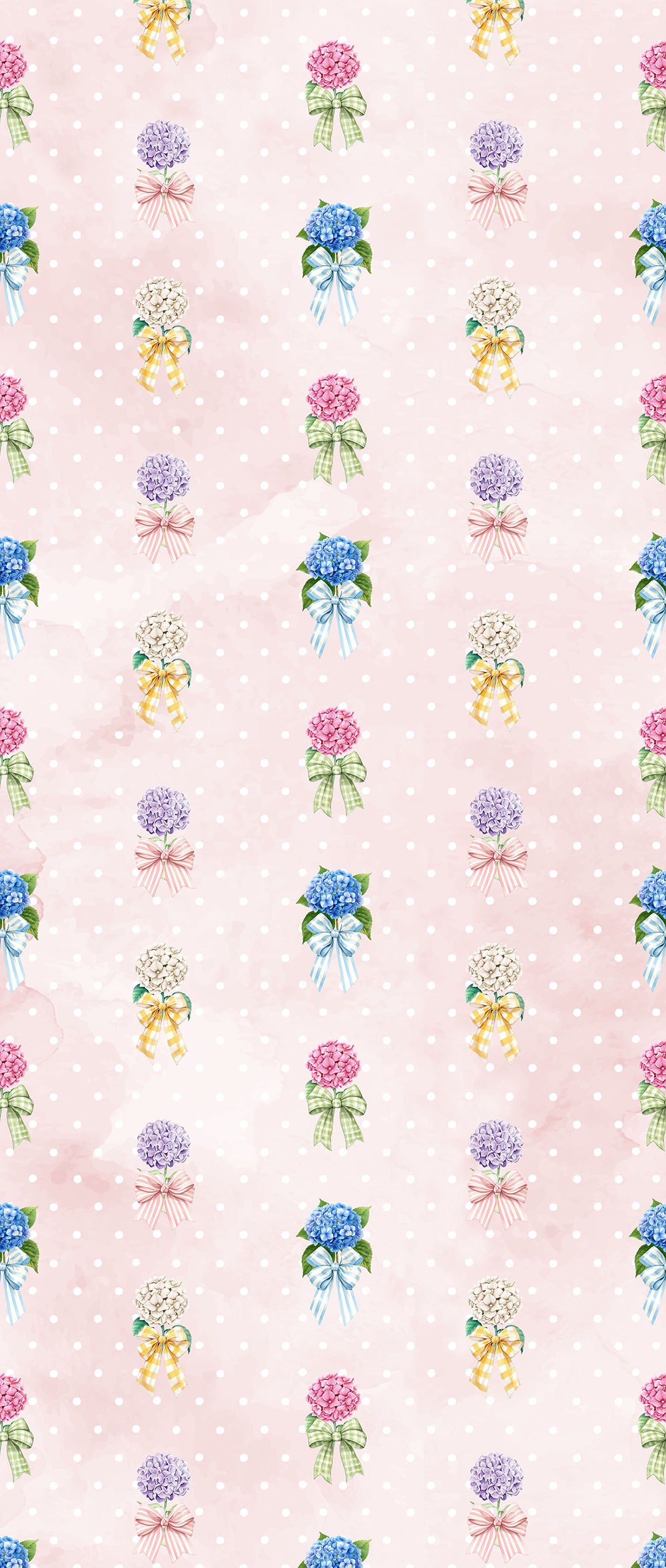 BOW TIE | LAWN | BLUSH | WALLPAPER