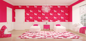 LAKEER | LAWN | BLUSH | WALLPAPER | NEW IN