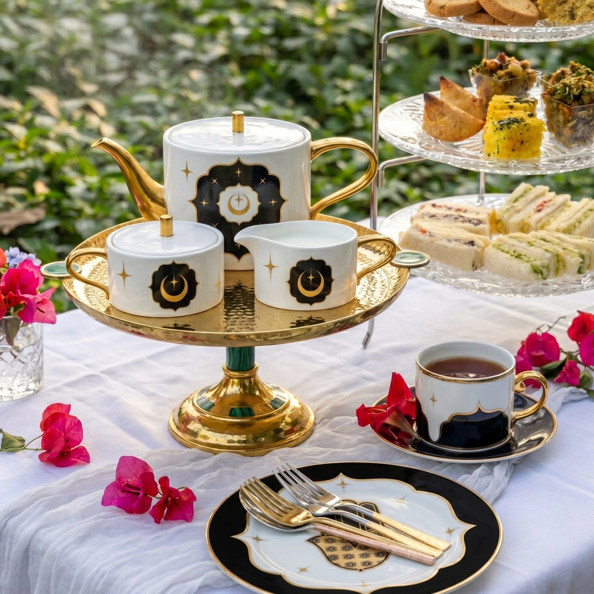 NAZAR TEA POT SET- OF 5 | NEW IN