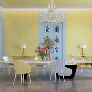 Bahaar | Gauze  | Lemon | Wallpaper